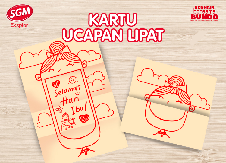 mudah membuat kartu ucapan  rumah